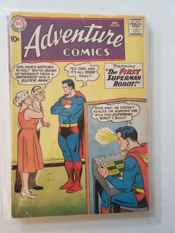 Adventure Comics 265 (DC,59) FN