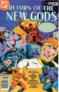 New Gods 19  VF  1978  Last Issue!