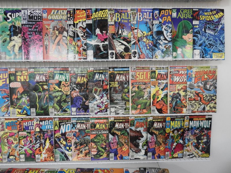 Huge Lot 190+ Comics W/ Marvel Premiere, Man-Thing, She-Hulk, +More! Avg VG/FN