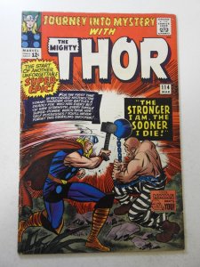 Journey Into Mystery #114 (1965) VG+ Condition moisture stain