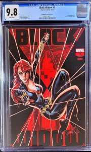 ?? Black Widow #3 Campbell  Glow in Dark  CGC 9.8 COA ? crain skan gleason