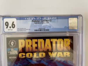 Predator Cold War #2 CGC 9.6 (1991)