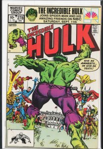 The Incredible Hulk #278 (1982) Hulk