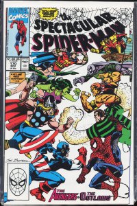 The Spectacular Spider-Man #170 (1990) Spider-Man