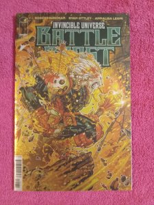 Invincible Universe Battle Beast #1 Jonboy Meyers Incentive Foil Variant 1:100