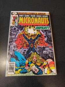 THE MICRONAUTS #10 HIGH GRADE