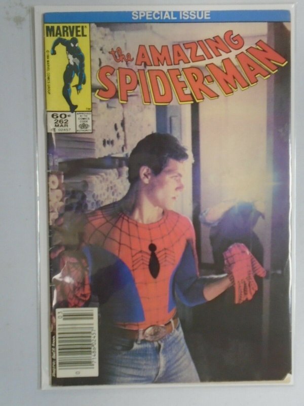 Amazing Spider-Man #262 News Stand edition 3.5 VG- (1985 1st Series)