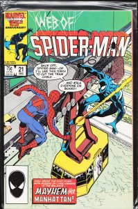 Web of Spider-Man #21 (1986) Spider-Man