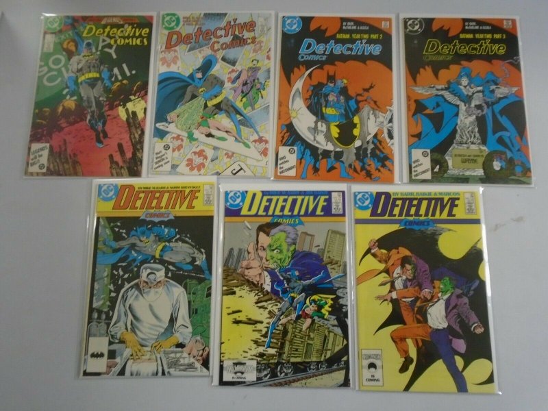 Detective Comics lot 21 different from #568-600 8.0 VF (1986-89 1st Series)