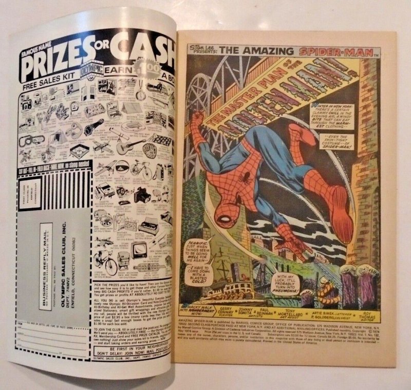 Amazing Spider-Man #132 nm-  Beautiful Copy