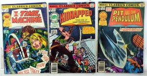 Marvel Classics Lot 3 #2, 27, 28 1976 Marvel Time / Kidnapped / Pit Comics