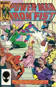 Power Man And Iron Fist #110 VF; Marvel | save on shipping - details inside