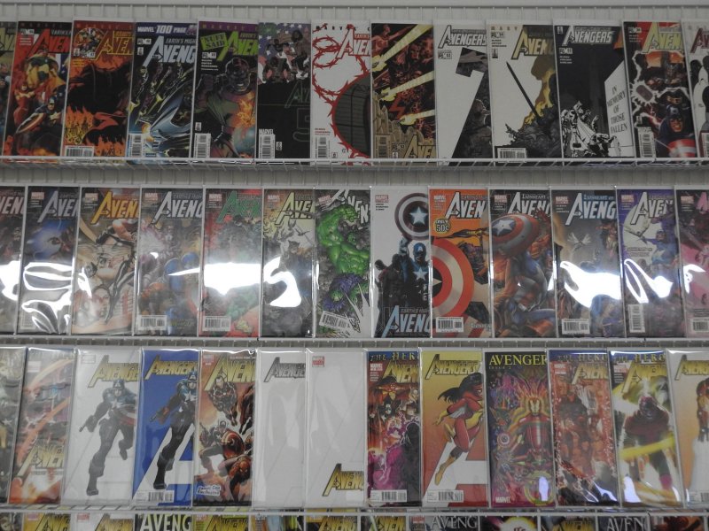 Huge Lot of 150+ Comics W/ ALL AVENGERS!!! Avg. VF+ Condition!