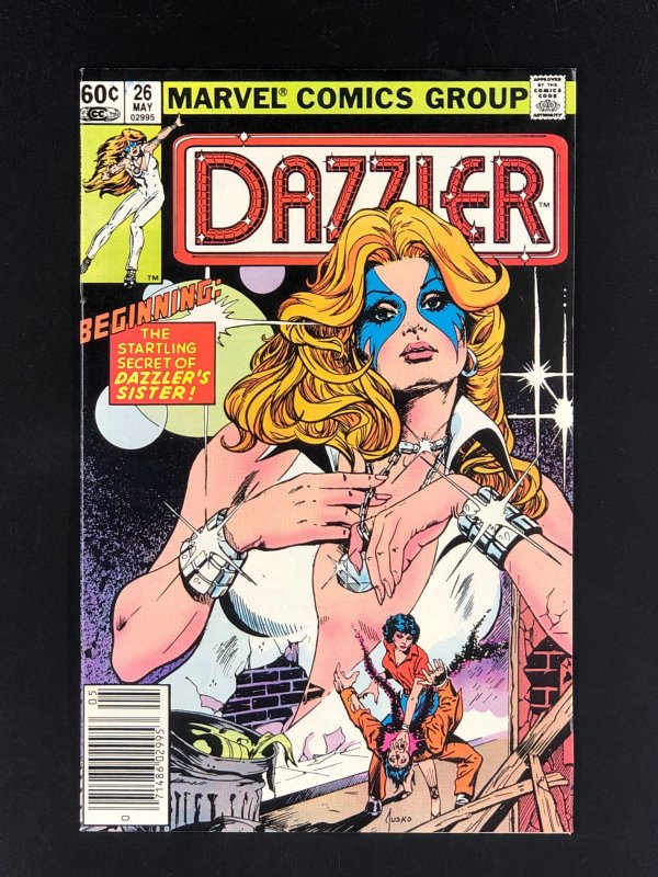 Dazzler #26 VF+ Great Joe Jusko Cover!