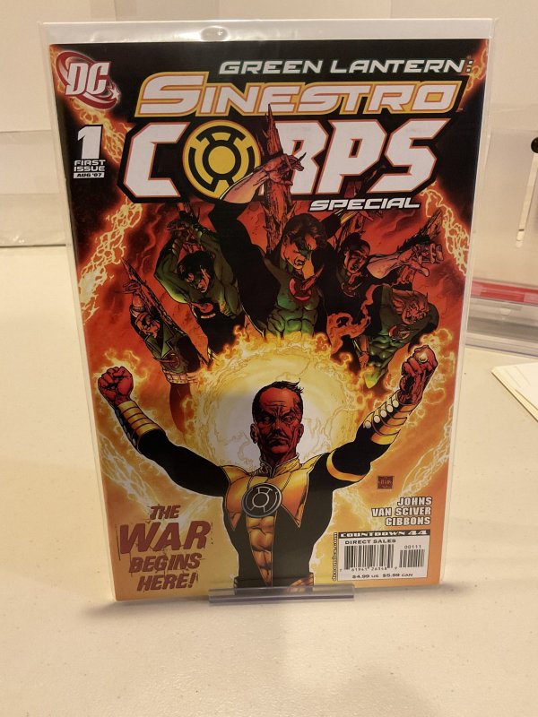 Green Lantern Sinestro Corps Special #1  2007  9.0 (our highest grade)