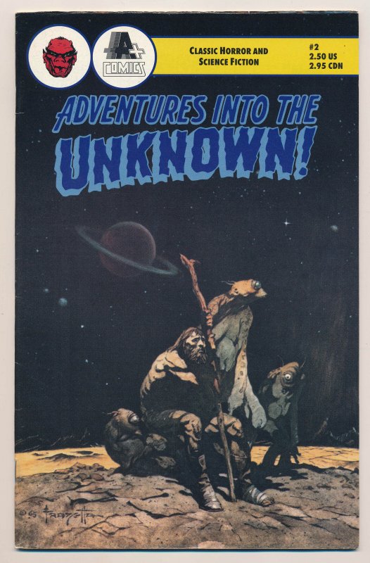 Adventures into the Unknown (1990 A-Plus) #2 VF