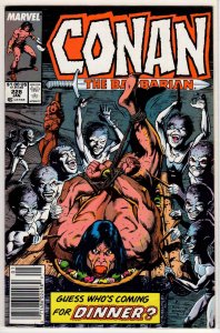Conan the Barbarian #228 Newsstand Edition (1990) 7.0 FN/VF