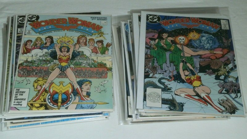 Wonder Woman V2 #1-32 (missing #13) Annual #1 Perez run Cheetah comics lot of 32