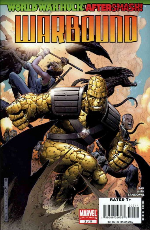 WWH Aftersmash: Warbound #2 VF ; Marvel | World War Hulk