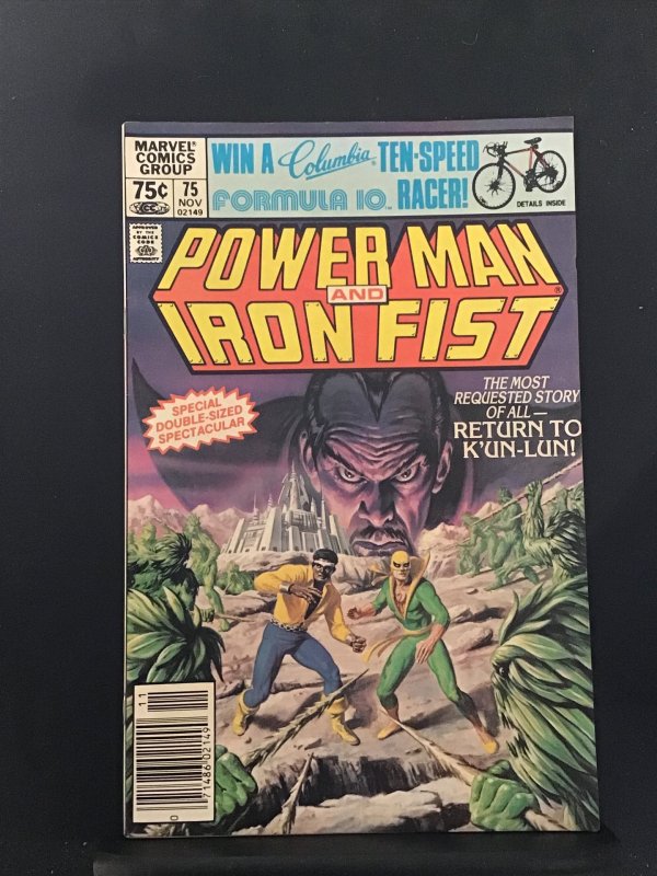 Power Man and Iron Fist #75 Master Khan Appearance