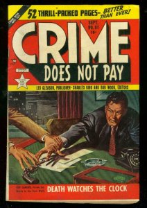 CRIME DOES NOT PAY #91 1950-LEV GLEASON-AL McWILLIAMS VF 