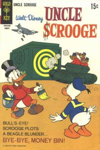 Uncle Scrooge (Walt Disney ) #76 VG ; Gold Key | low grade comic August 1968 Don