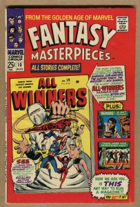 Fantasy Masterpieces #10-1st App./Origin All Winners Squad -1967 (Grade 9.0)WH