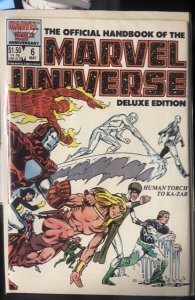 The Official Handbook of the Marvel Universe #6 (1986)