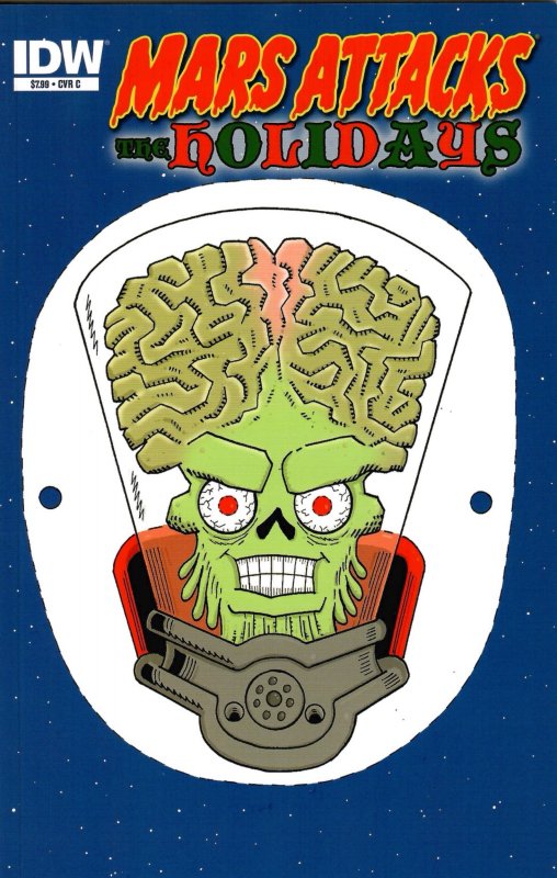 Mars Attacks the Holidays Cover C (2012) New
