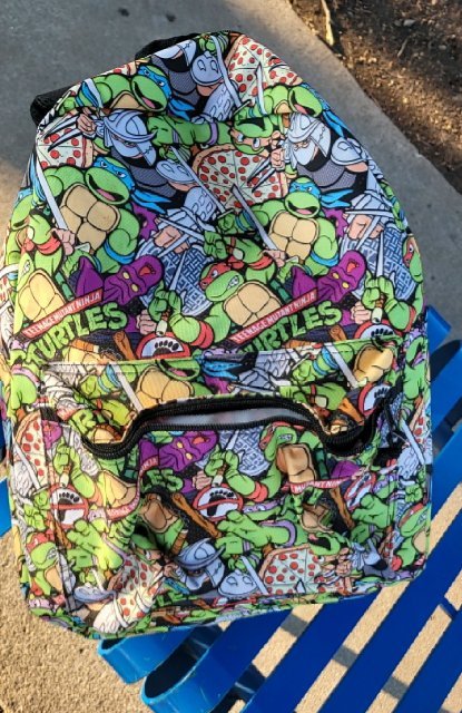 white tmnt backpack