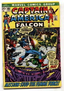 CAPTAIN AMERICA #146 comic book 1972-FALCON-MARVEL COMICS