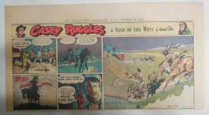 Casey Ruggles Sunday #22 by Warren Tufts from 10/16/1949 Third Page Size Year #1