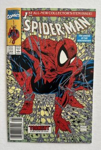 (1990) SPIDER-MAN #1 REGULAR NEWSSTAND VARIANT COVER! Todd McFarlane art