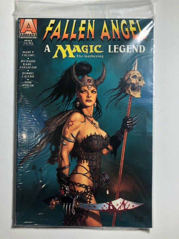 MTG FALLEN ANGEL A Magic the Gathering Legend #1 Sealed w/ card (A553)