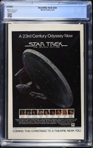 Incredible Hulk #238 (8/79) Graded CGC 9.4