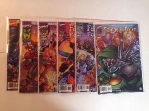 Fantastic Four 5-7 10 11 13 Vol 2 Near Mint Lot Set Run