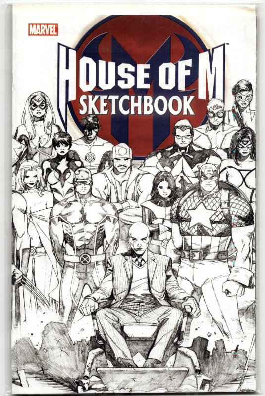 House of M Sketchbook (2005) Magneto