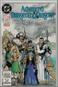 Advanced Dungeons and Dragons #1-19 (DC, 1988-1989) NM Average