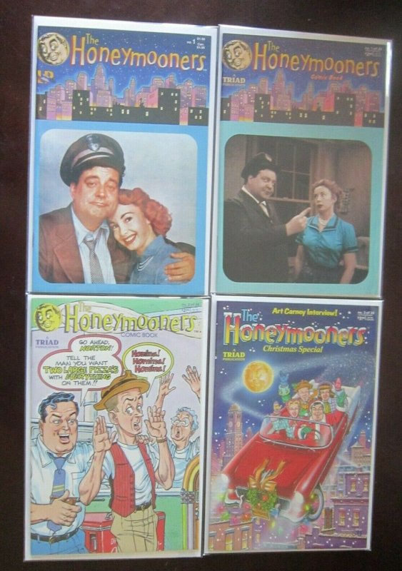 Honeymooners comic set #1 to #12 + poster all 14 different books 8.5 VF+ (1987)