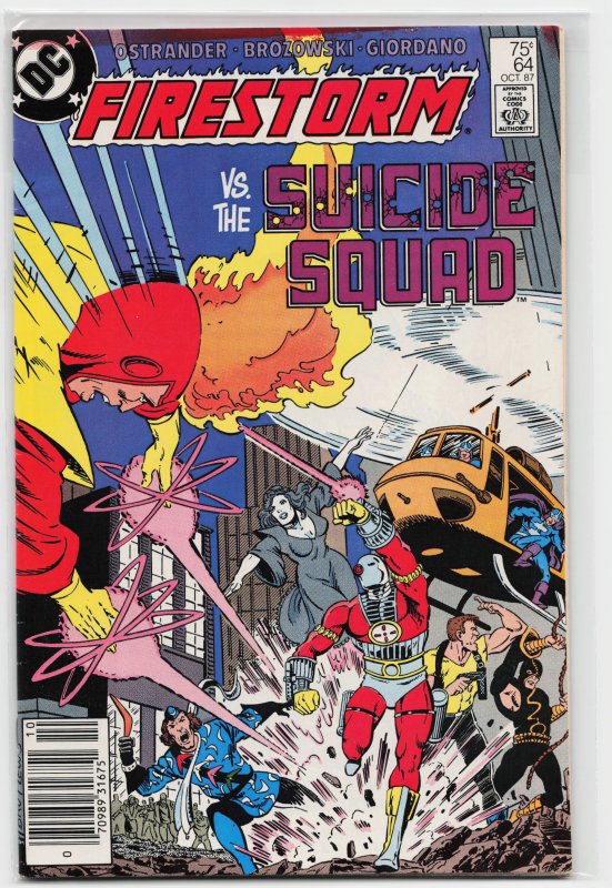 The Fury of Firestorm #64 (1987) Firestorm