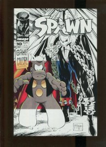 SPAWN #10 (9.2)NM- CROSSING OVER!! 1993