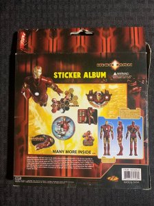 2008 IRON MAN Movie Sticker Album MOC C-6.0 Marvel Comics