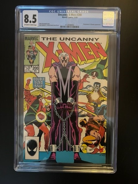 The Uncanny X-Men #200 Direct Edition (1985) - CGC 8.5 - 1st Fenris