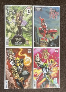 The Undead Iron Fist #1,2,3,4 NM Set Marvel 2025