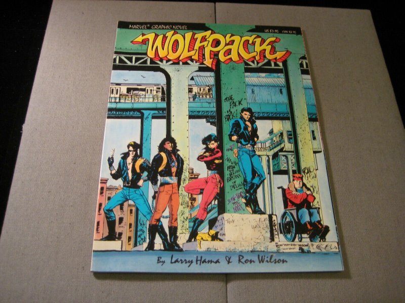 Marvel Graphic Novel #31 Wolfpack (Marvel Comics 1987) 