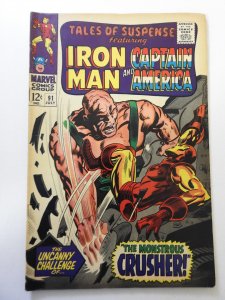 Tales of Suspense #91 (1967) FN- Condition!