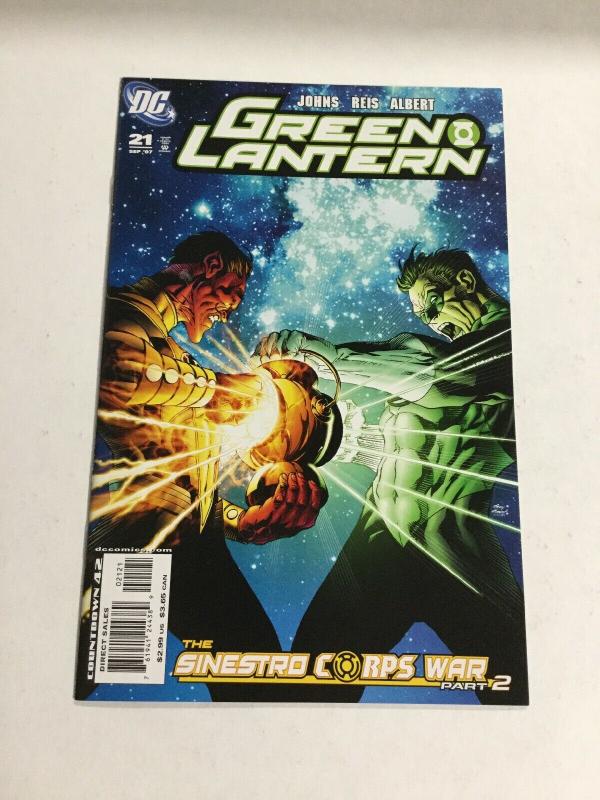 Green Lantern 21 Variant Nm Near Mint DC Comics