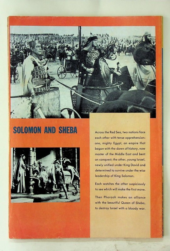 Four Color #1070 - Solomon and Sheba (1959, Dell) - Fine+