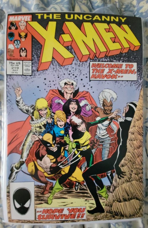 The Uncanny X-Men #219 (1987)