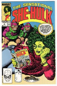 She Hulk #2 ORIGINAL Vintage 1989 Marvel Comics  